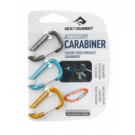 Univerzální karabiny Carabiner Set 3 pcs