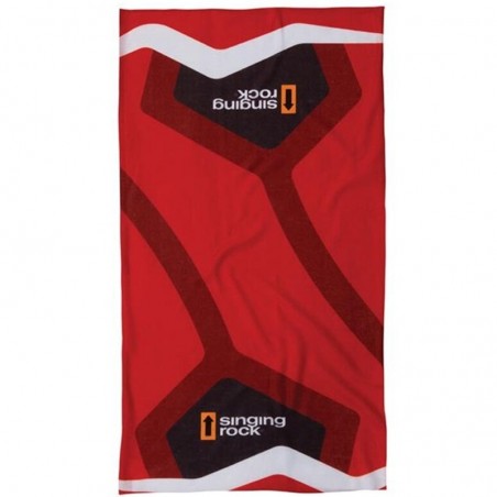 Multifunctional scarf Azure/RedHot