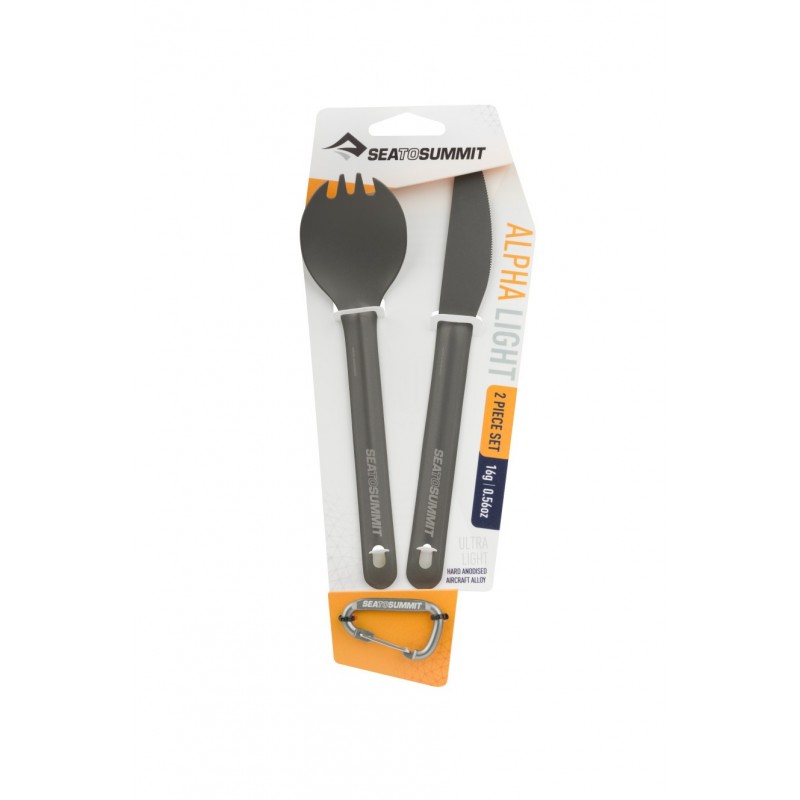 Cubiertos - Tenedor y Cuchillo Alpha light