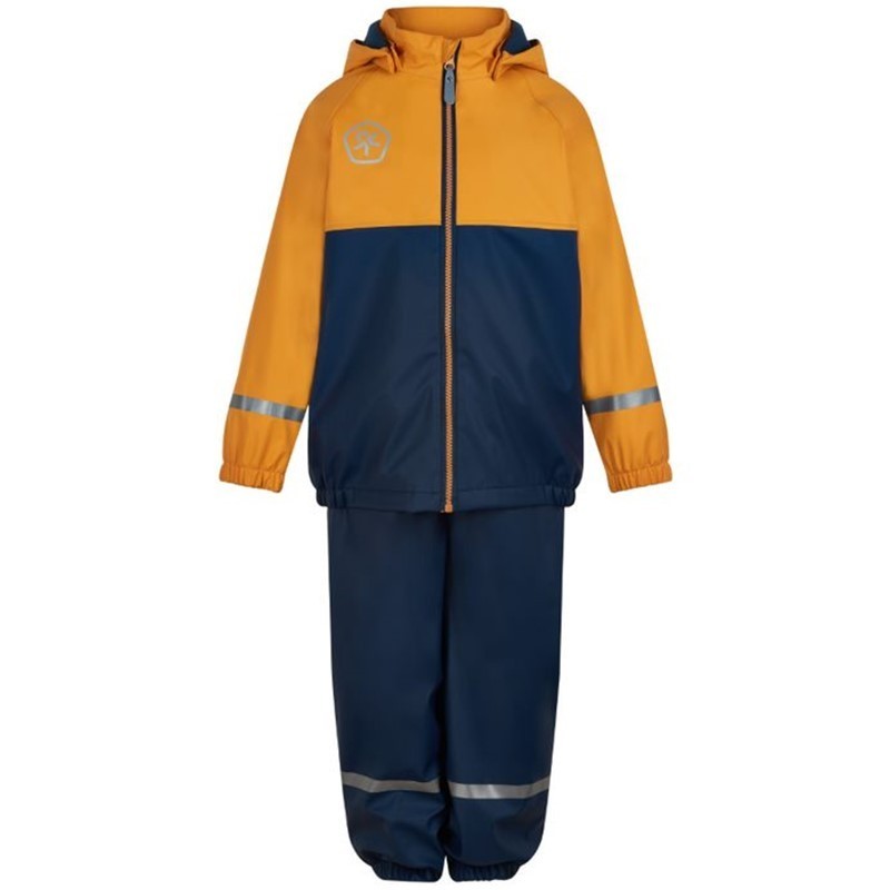 Kinder Regenset PU mit Fleece