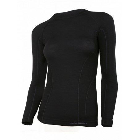 Dámské funkční triko s dlouhým rukávem Active wool LS12810