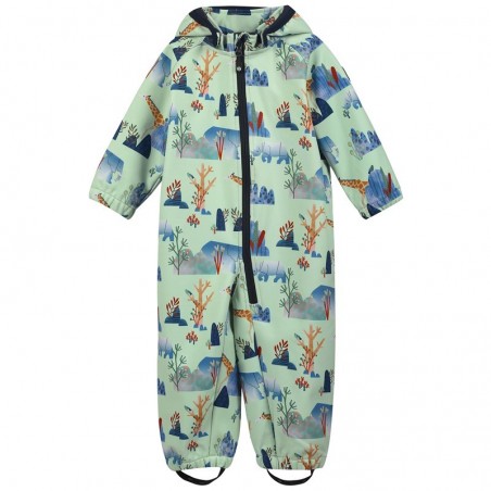 Kinder softshell overall - AOP CK softshell suit - AOP