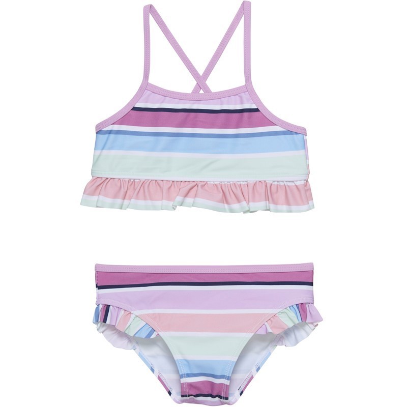 Kid's Bikini with frills - AOP