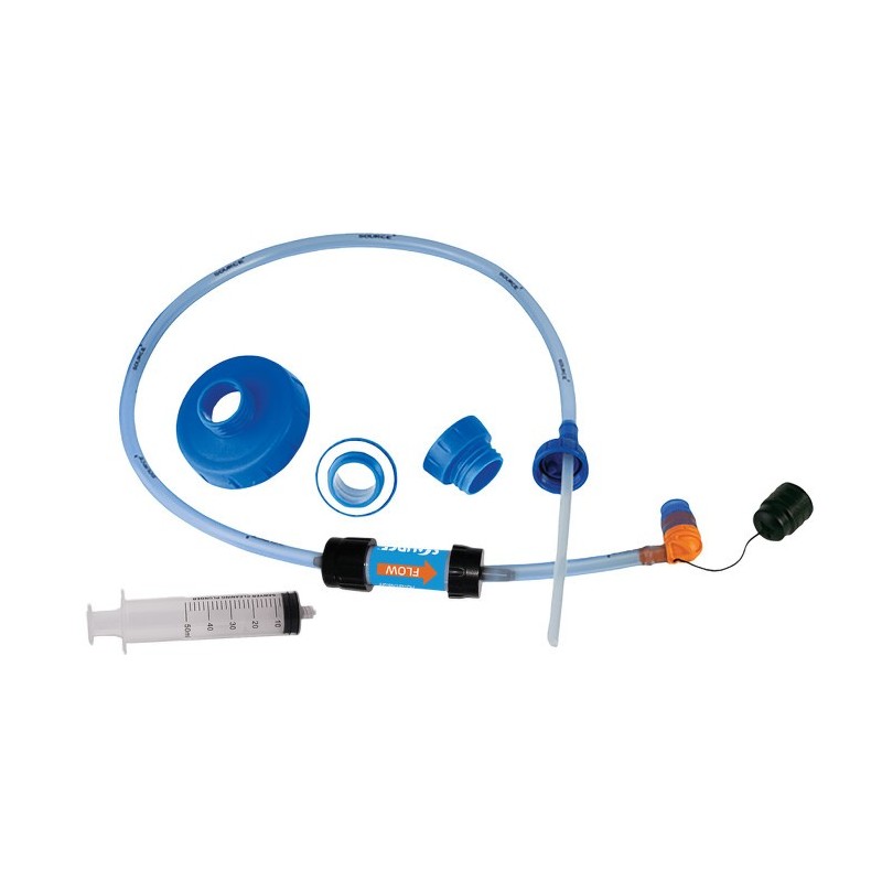Survival kit Convertube with Sawyer filter