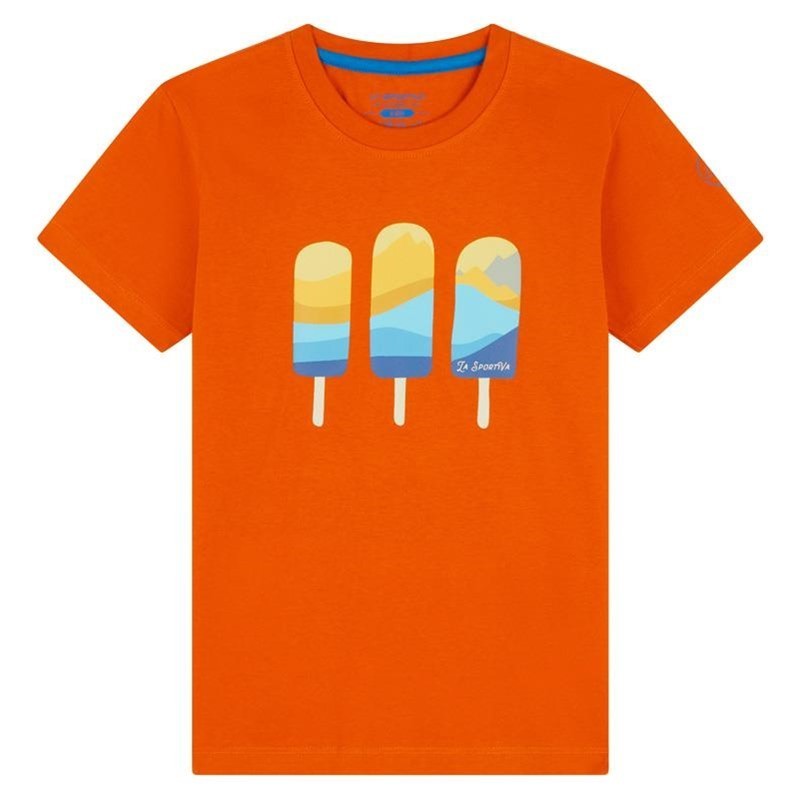 Camiseta Infantil Montanhas Geladas
