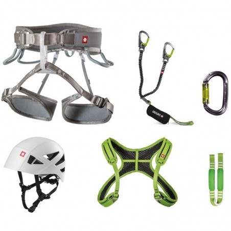 Via ferrata set Twist + Chest + Shard