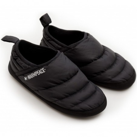 Chaussons bas en duvet avec semelle rigide