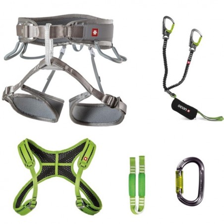 Via ferrata Twist+Chest set