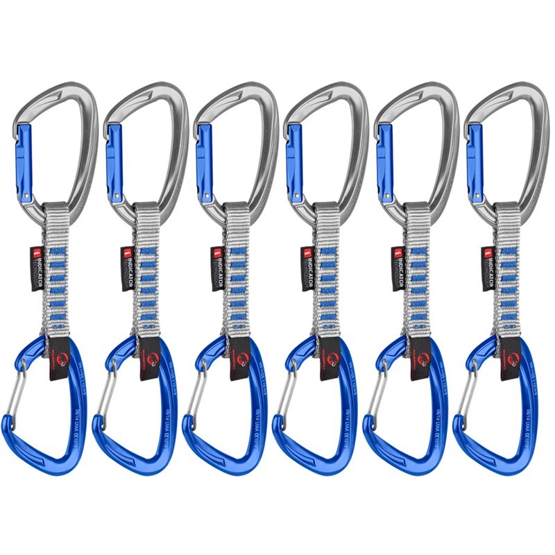 Sady Crag Keylock Wire 10 cm s indikátorom, 6-balenie