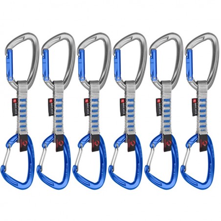 Expressschlingen Crag Keylock Wire 10 cm Indicator 6er-Pack