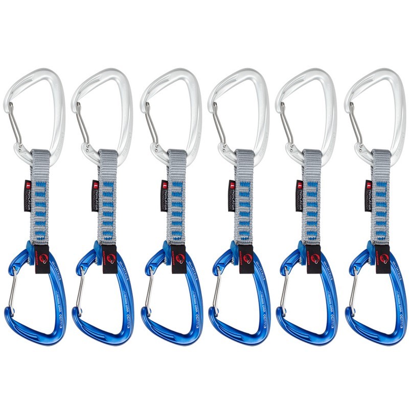 Quickdraws Crag Wire 10 cm Indicator 6-Pack