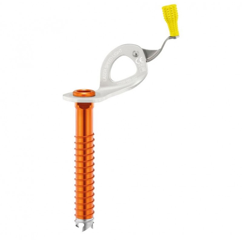 Ultraleichter Eissschraube Laser Speed Lite mit integriertem Griff