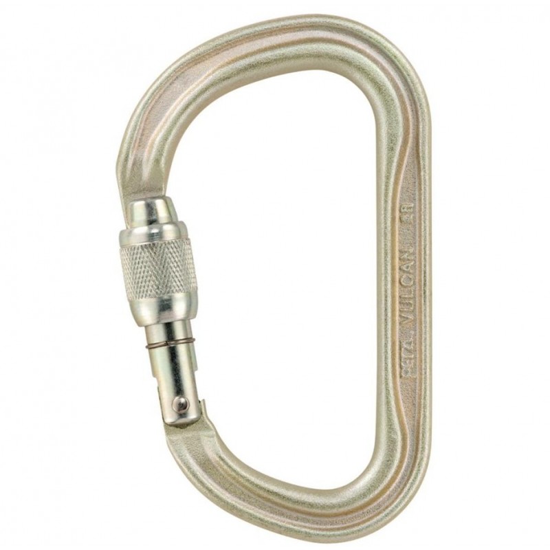 Steel carabiner Vulcan screw lock