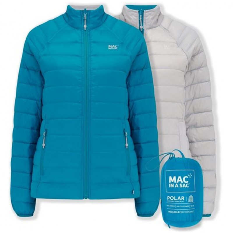 Chaqueta de mujer empacable rellena de plumas Polar Packable