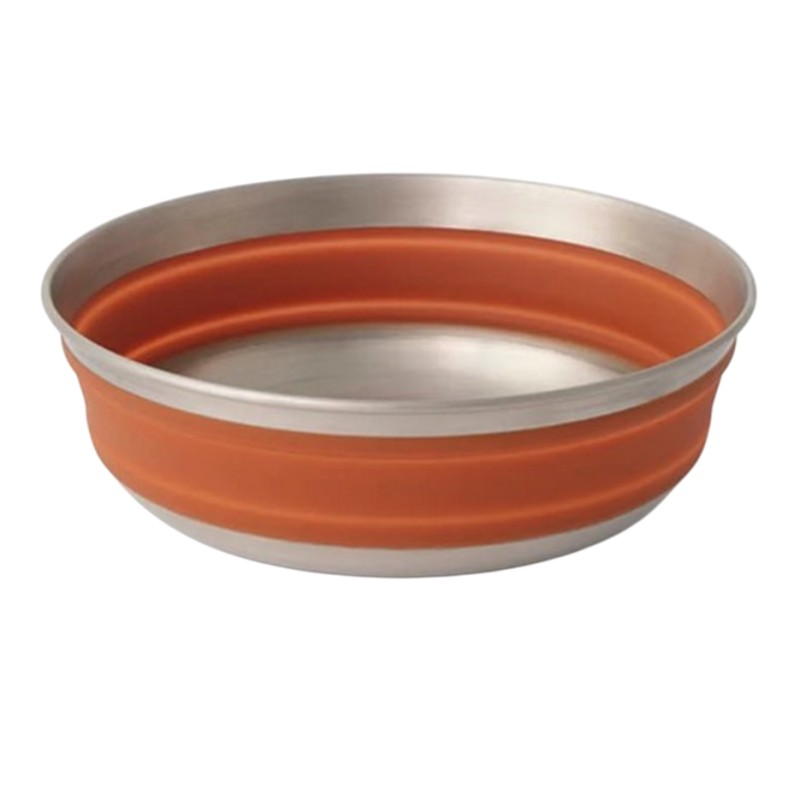 Detour Stainless Steel Collapsible Bowl - Medium