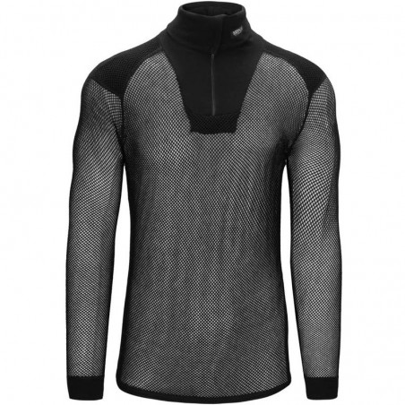 Pánské funkční tričko Super Thermo Zip polo Shirt w/inlay