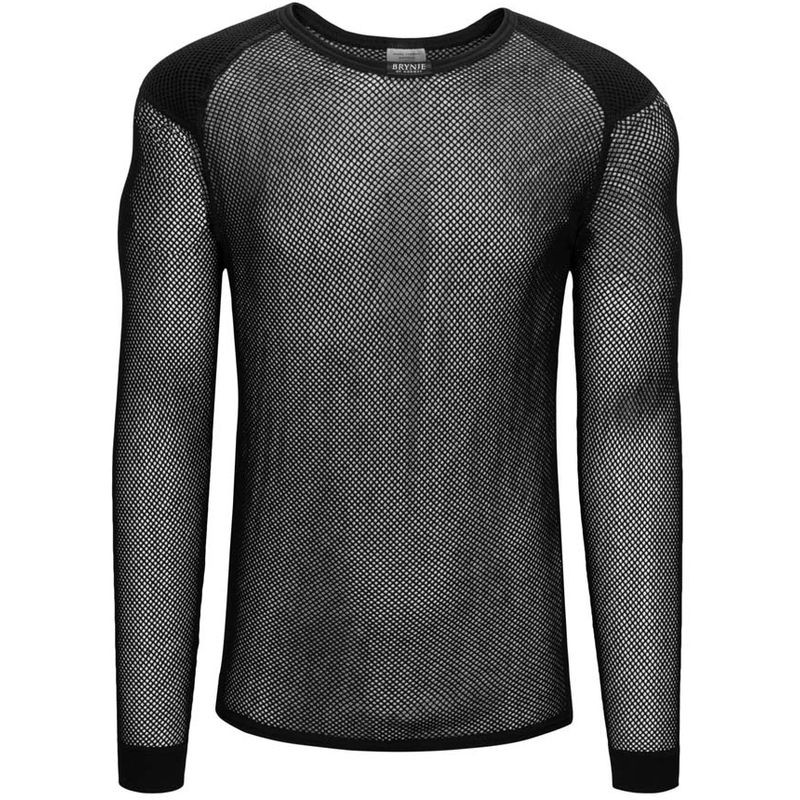 Men's functional mesh t-shirt Wool Thermo Shirt w/inlay
