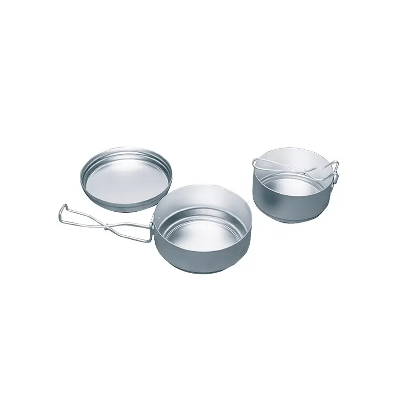 Aluminum set mess tin 3 pieces