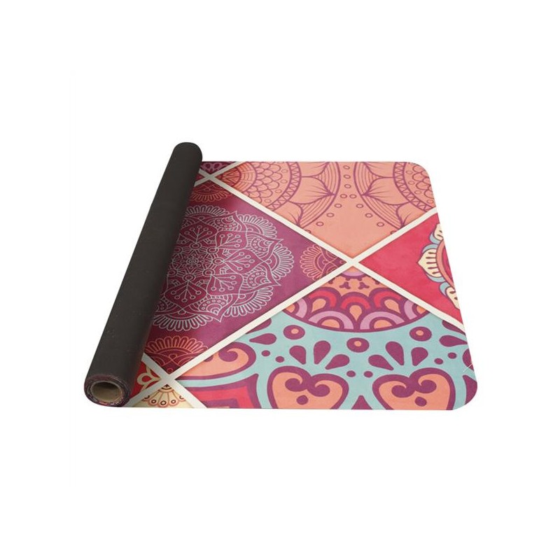Yoga mat from natural rubber