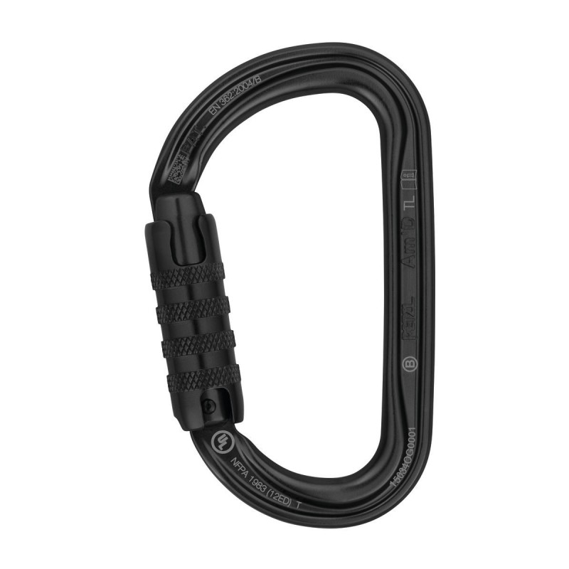 Carabiner Am D twist lock